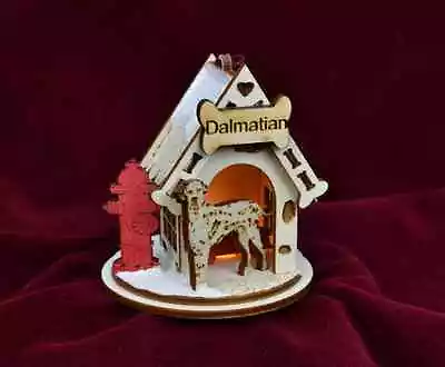 Ginger Cottages K9 Cottages Dalmatian Christmas Ornament Made In Usa K9103 • $19.88