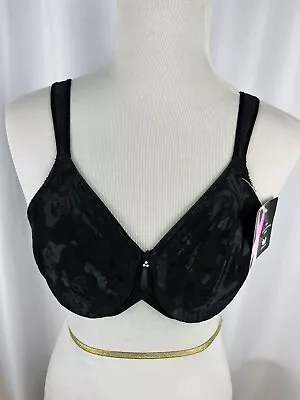 Wacoal Black Awareness Underwire Bra 85567 Women’s Size 34C NWT’S • $24.99