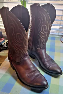 Excellent! Laredo 5614 Vintage Western Cowboy Cowboy Boots Men's Size 9.5D A-2 • $30