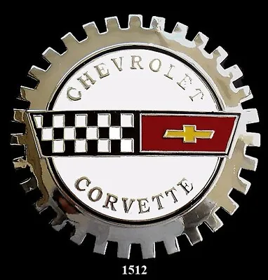 Vintage Car Grille Emblem Badges - Corvette • $29.95