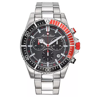 Mathey Tissot Men's Classic Black Dial Watch - H908CHRN • $206.84