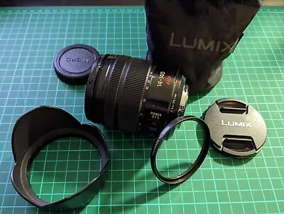 Panasonic Lumix G Vario 14-140mm F/3.5-5 Lens Micro Four Thirds + Free UV Filter • £350