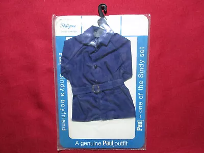 Pedigree Paul Vintage 1960s Sindy Boyfriend Raincoat Trench Coat Outfit Clothing • $39.99