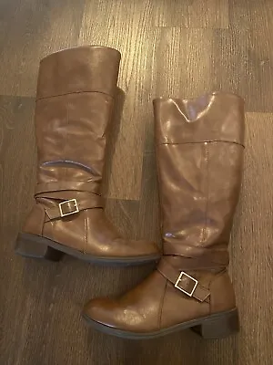 Womans Brown Boots Size 8.5 By Arizona  • $19.99