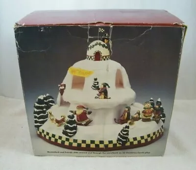 1999 Mr Christmas Mummford Holiday Snow Slide Music Animation Missing Figures • $41.30