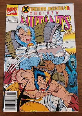 The New Mutants Vol 1 #97 - X-Tinction Agenda Part 8 - January 1991 • $1.59