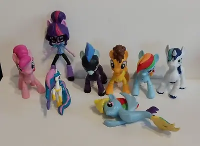 My Little Pony Figures Various Characters With Twilight Sparkle Equestria Doll • £12