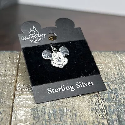 Vintage 1990s Disney Designs Sterling Silver Mickey Mouse Charm Never Used • $21.85