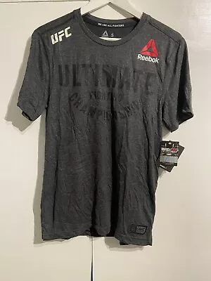 Reebok Alistair Overeem World Authentic UFC Fight Night Walkout T-Shirt S • £34.99