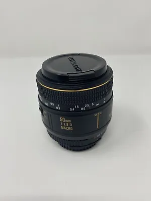 Quantaray 50mm 1:2.8 Macro D Lens For Nikon • $115
