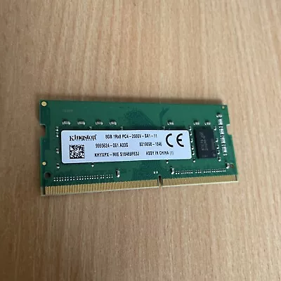Kingston PC4 8GB 1X8GB DDR4 1Rx8 PC4-2666V SA1-11 Memory Ram • £11