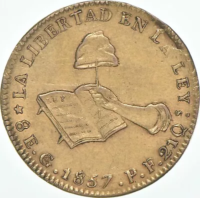 1857 Mexico 8 Escudos Gold *9183 • $2495