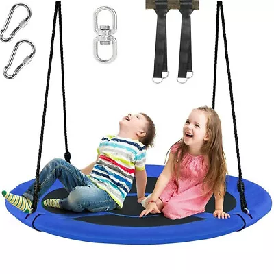 £27.91 • Buy 40  Kids Waterproof Flying Saucer Tree Swing Seat For Indoor Backyard Playground