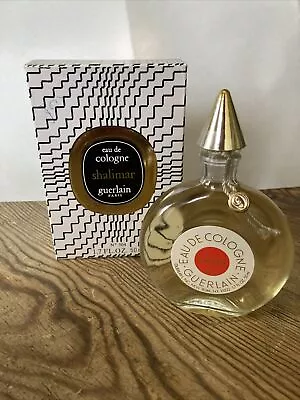 Vintage Shalimar Eau De Cologne Guerlain Paris No.304 1.7 Fl. Oz Unopened • $55