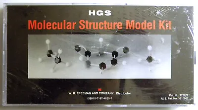 $19.99 • Buy NEW HGS Molecular Structure Model Kit Set For Organic Chemistry WH Freeman Co.