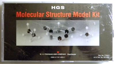 $19.99 • Buy NEW HGS Molecular Structure Model Kit Set For Organic Chemistry WH Freeman Co.
