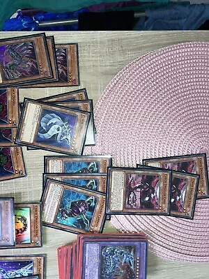 Yu-gi-oh Cyberdark Dragon Deck Sleeved And Non Sleeved Cards  • £35