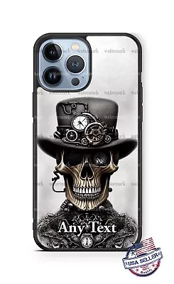 Steampunk Skull Fancy Hat Phone Case For IPhone 14Pro Max Samsung S23 Google • $19.98