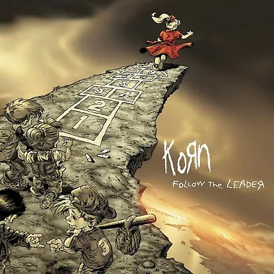 KORN Follow The Leader BANNER HUGE 4X4 Ft Fabric Poster Tapestry Flag Album Art • $51.19