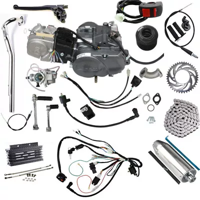 Lifan 140cc Engine Motor Complete Kit For Honda Pit Pro Dirt Bike Apollo 150cc • $689.20