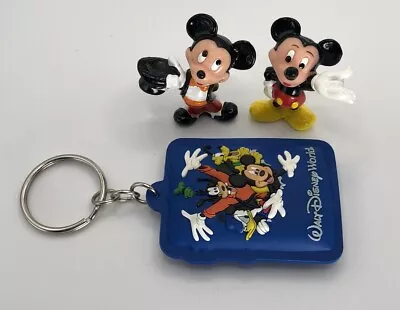 Disney Mickey Mouse Lot Keychain Figures Magician ￼ • $7.99