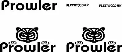 5 Pc Prowler Camper RV Vinyl Decal Stickers Camper Graphics Stickers 37x17! • $44.88