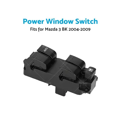 Fits For Mazda 3 BK 2004-2009 Master Power Window Control Switch 4 Buttons • $35.95