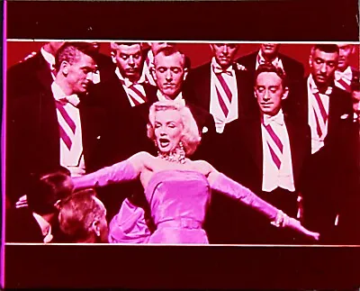 MARILYN MONROE 35mm Theater Still GENTLEMEN PREFER BLONDES Movie Film Slide #6 • $15.14