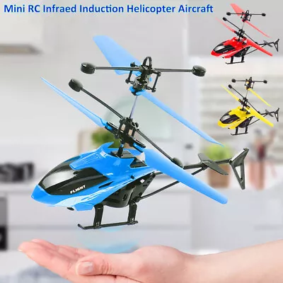 RC Helicopter Motion Sensor Helicopter Mini Flying Helicopter Airplane Toy Kids • $10.96