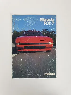 Mazda Rx7 Series 2 1983 Sales Brochure Catalogue SA22c Rotary 12A Australian • $29