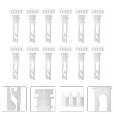 12Pcs Vertical Blind Repair Carrier Stem White Replacement Parts • $10.58