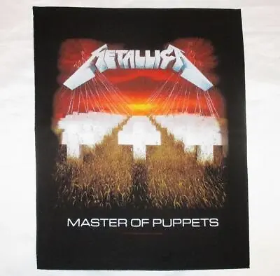 Metallica Master Of Puppets Large Back Patch Heavy Metal • $14.36