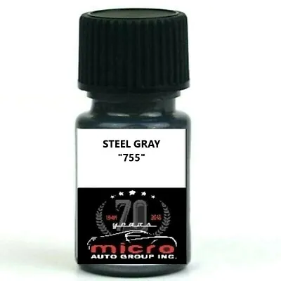 Touch Up Paint Kit For Mercedes Steel Gray Metallic With Brush 2 Oz SHIPS TODAY • $14.99