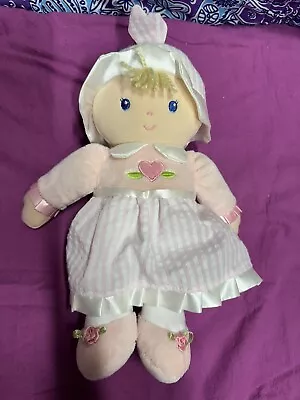 Kids Preferred My First Baby Doll Pink Blonde Soft Plush 12” 2019 • $12