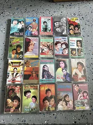 20 Vietnamese Cassette Tape Lot 1970s 1980s 1990s (3) • $0.99