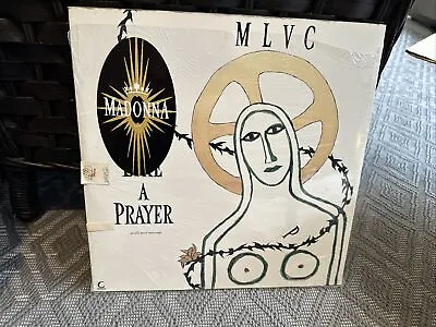 MADONNA Like A Prayer SIRE 12  Maxi-Single 1989 EX/VG+ Shrink! • $29.99