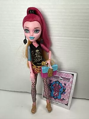 Monster High Scaremester Gigi Grant Doll Diary Tights Earrings • $54.99