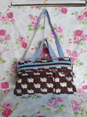 Etam Butterfly Print Overnight Bag /luggage /weekend Holdall   • £8.99