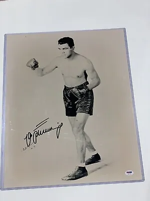 Max Schmeling Signed Photo 16x20 Boxing Light Heavyweight Champion Autograph JSA • $224.99