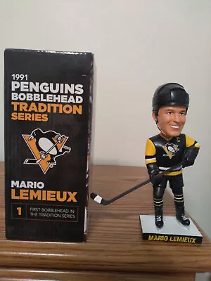 Pittsburgh Penguins Mario Lemieux Tradition Series Bobblehead Number 1 • $45