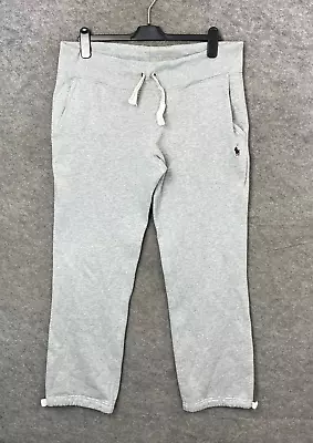 Vintage Ralph Lauren Sweatpants Mens Small Grey Trousers Tracksuit Bottoms Y2K • £24.99