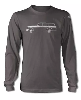 Volvo P210 P220 Amazon Station Wagon T-Shirt - Long Sleeves - Side View • $26.90