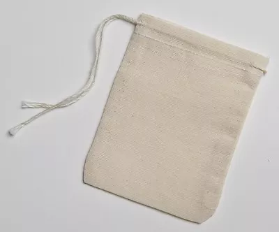 500 (3x4) Cotton Muslin Drawstring Bags Bath Soap • $155