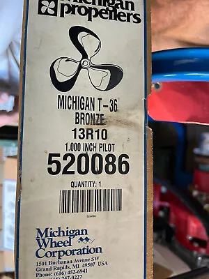 Michigan Propeller Prop Dynajet 13 X 10 Right Hand DJ Bronze • $350