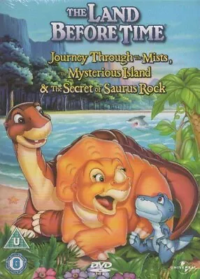 The Land Before Time - The Mist - Mysterious Island - Saurus Rock - NEW DVD • £16.99