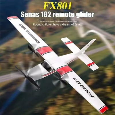 2CH Fixed Wing For Cessna 182 Model Plane Toy RC Glider Remote Control Airplane • $59.37