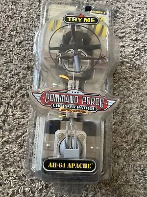 Command Force Chopper Patrol Ah-64 Apache Dual Flight R/C Heli Series 1 NEW • $60