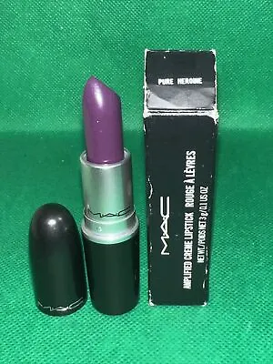 MAC COSMETICS AMPLIFIED CRÈME LIPSTICK - PURE HEROINE - BNIB- 0.1oz / 3g • $58.15