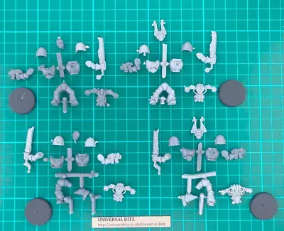 Berzerker X 4 B Old Style Khorne Chaos Marines Berzerkers Warhammer OOP 40k O8 E • $21.10