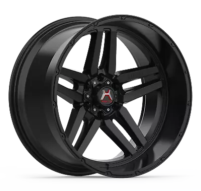 20 Inch Wheels Fits FORD EVEREST 20x10 HARTES METAL SAVAGE Satin Black ET -18 • $594